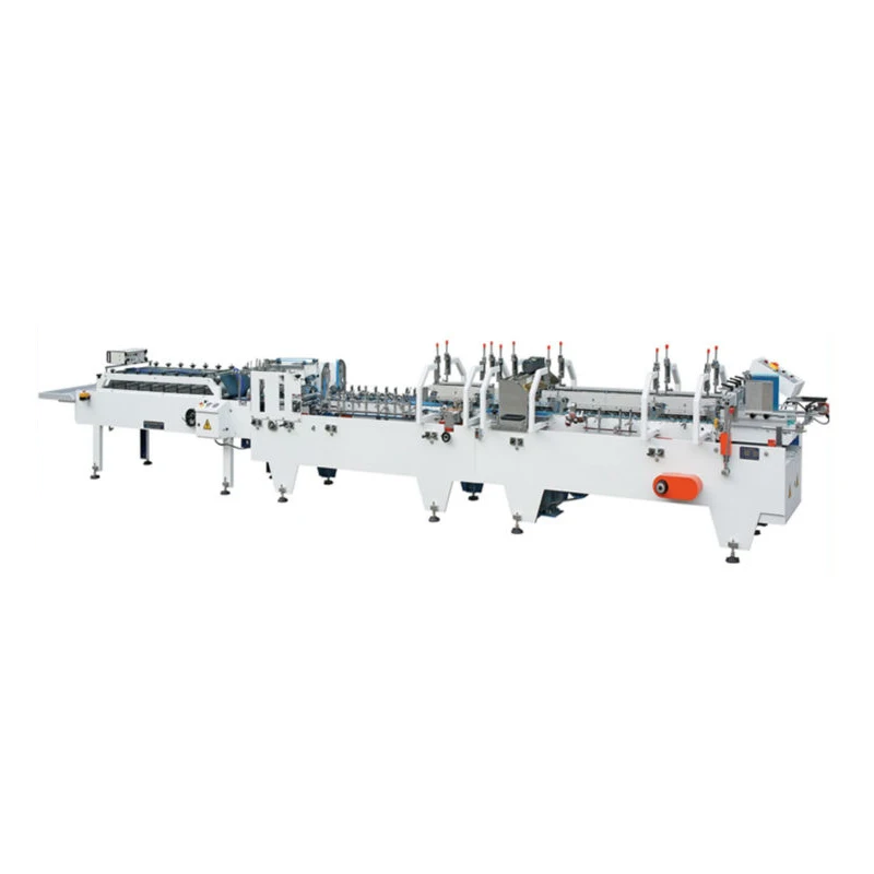 ZH-800A/ZH880A/1000A Electric Automatic Paper Box Pasting Machine with Prefold Easy to Operate