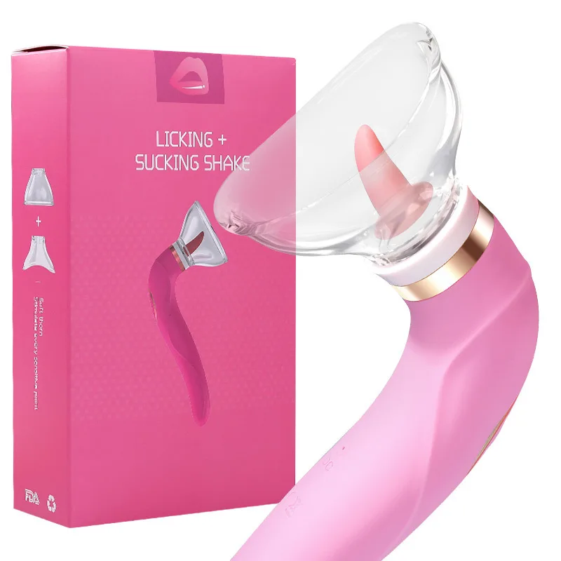Clitoral Sucking Tongue Vibrator - 8 Sucking & 5 Licking Modes, USB  Rechargeable, 100% Waterproof, Nipple Stimulator Toy