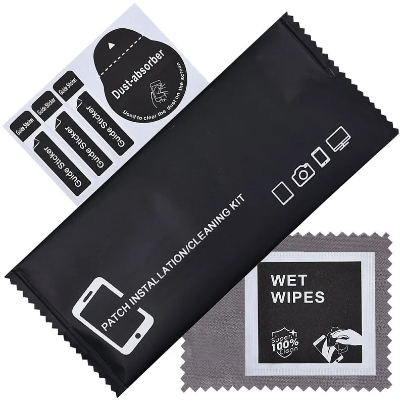 STOBOK 200pcs Phone Screen Dust Removal Stickers Cleaning For Lcd Screens Phone Film Sticking Tool - View #11