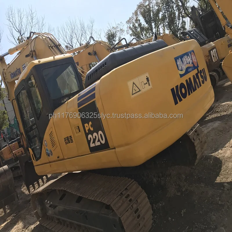 Used Komatsu PC220 Excavators for Sale - Reliable Performance