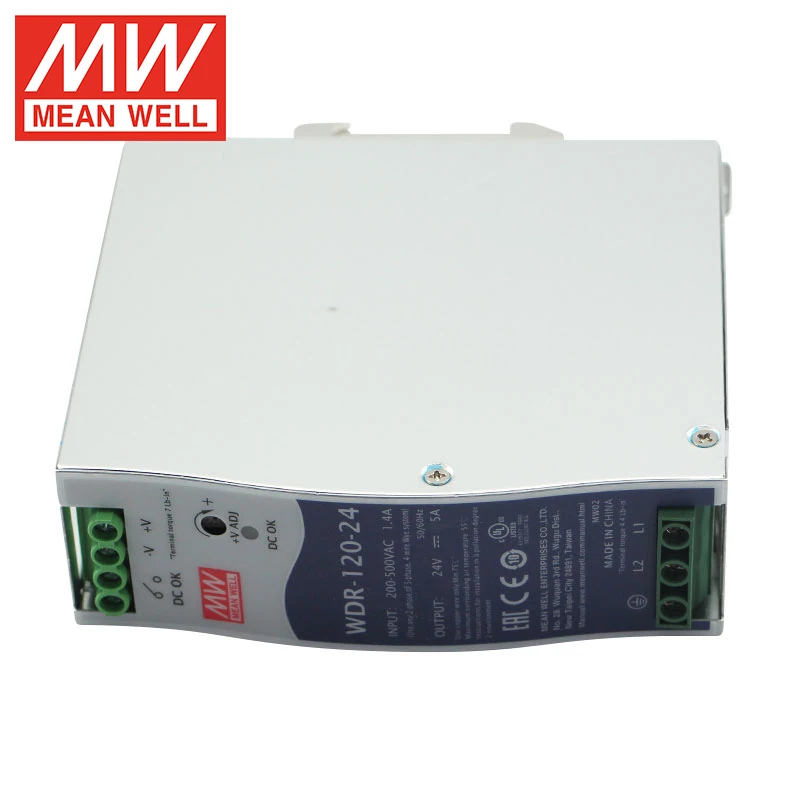 Mean WELL WDR-120 WDR-120-12 WDR-120-24 WDR-120-48 MEANWELL WDR 120