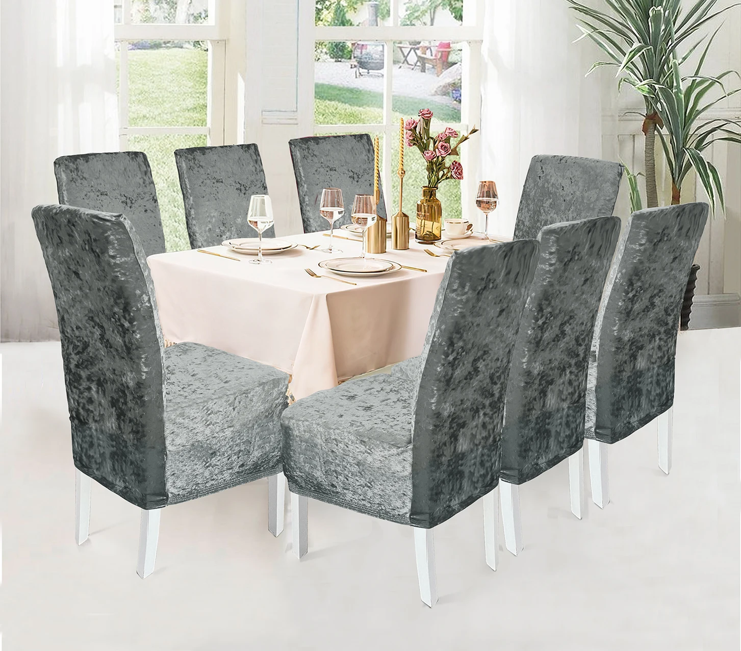 Wholesale Custom Stretch Super Soft Knitted Spandex Shinny Diamond