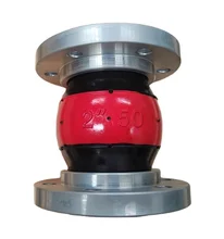 Rubber Expansion Joint for Oil and Sea Water  PN10 PN16 Flanges EPDM Customized Length DN32-DN1200