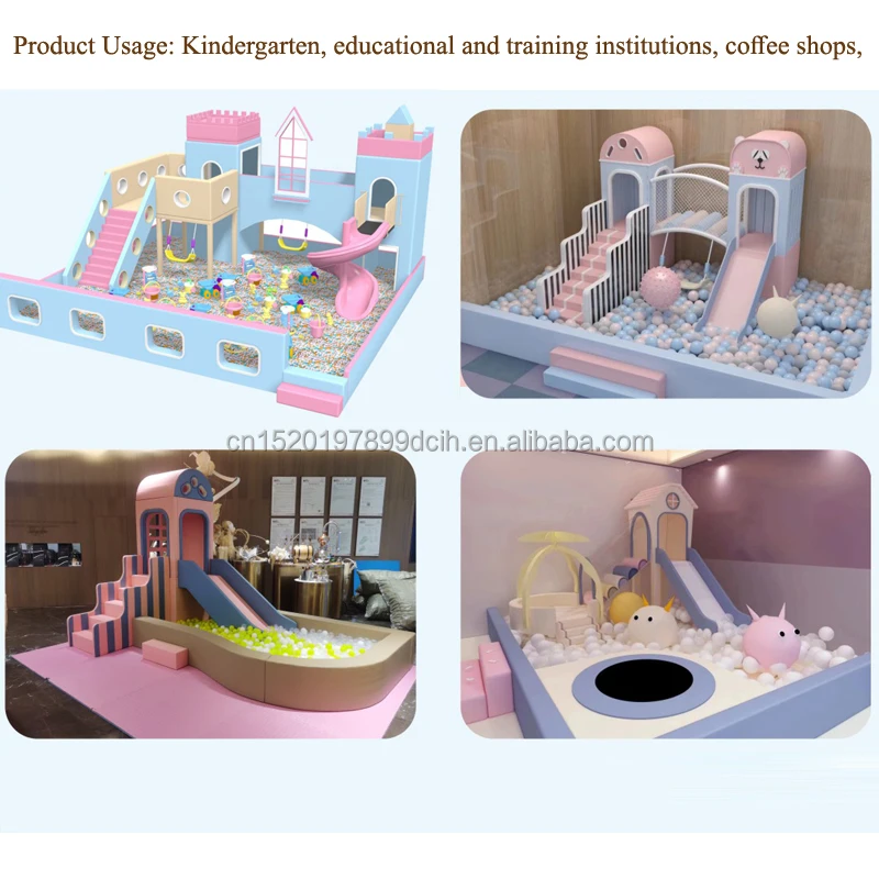Customized High Quality Toddler Soft Play Zone Kids Indoor Playground