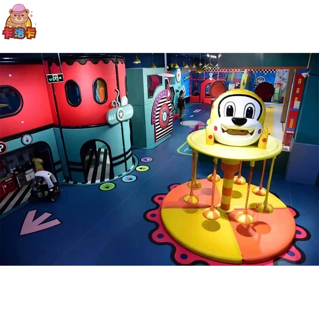 Playground Indoor Equipment Big Soft Play Playhouse Slide For Babies Children