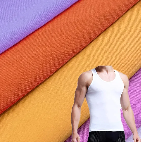 Wingtex Custom Polyester 95 Spandex 5 Spandex Double Solid Brushed