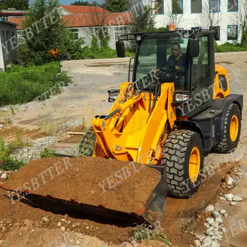 Manufacturer cheap ZL20 mini Front End Articulated 2 ton 2000kg Small diesel Wheel Loader with euro 5 engine