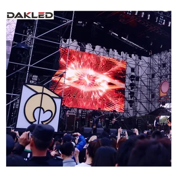 LED Display P2.6 P2.9 P3.9 Outdoor 500x500 Die Cast Cabinet LED Video Wall Backdrop Stage for Night Club