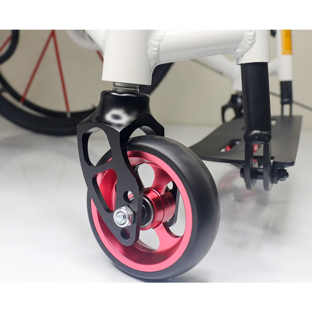 Portable Folding Lightweight Sport Active Wheelchair Aluminum
