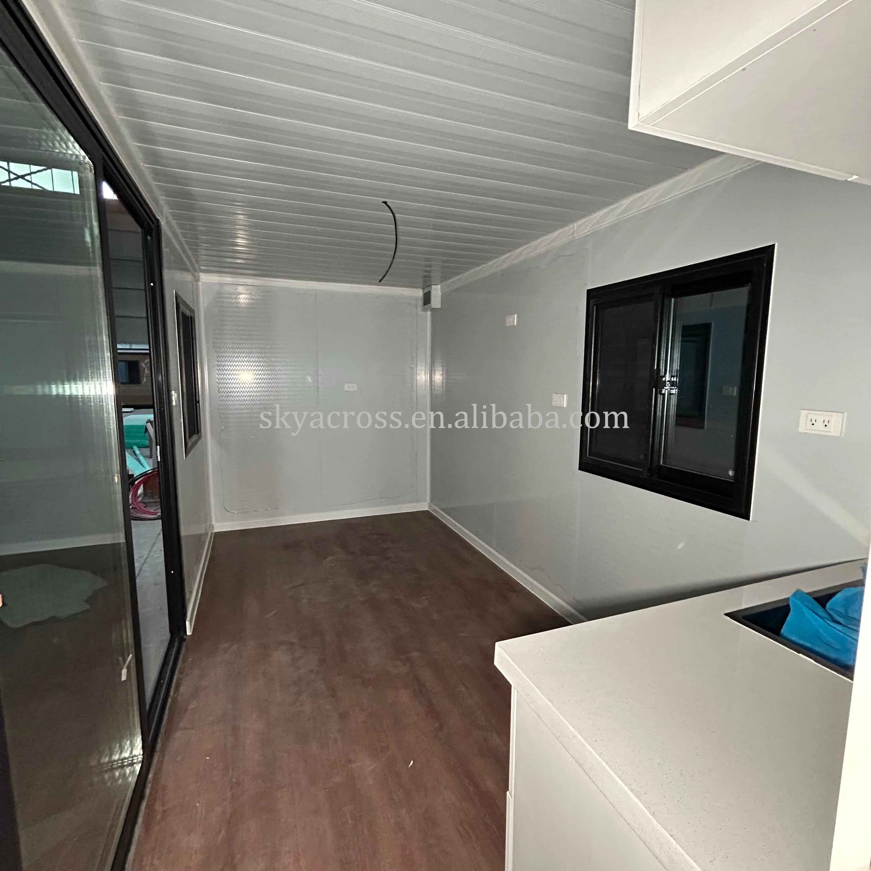 Portable Temporary Modular House Modified Luxury Villa 20ft Expandable ...
