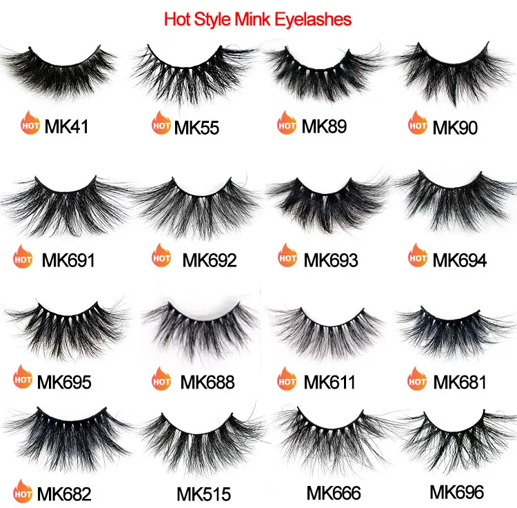 Private Label Custom 3d False Eyelash 100 Real 30mm 5d Mink Fluffy