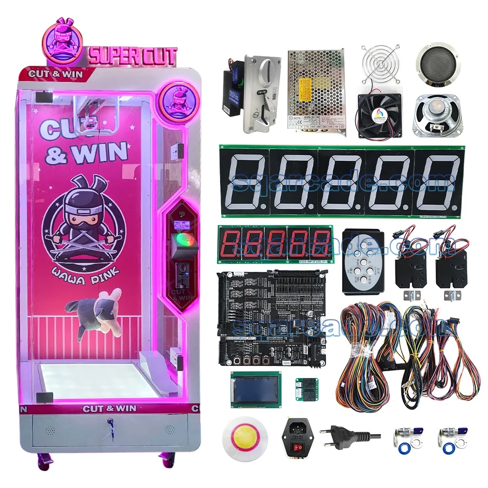 コイン式10秒チャレンジギフト販売ゲーム機景品ゲーム機DIYキット