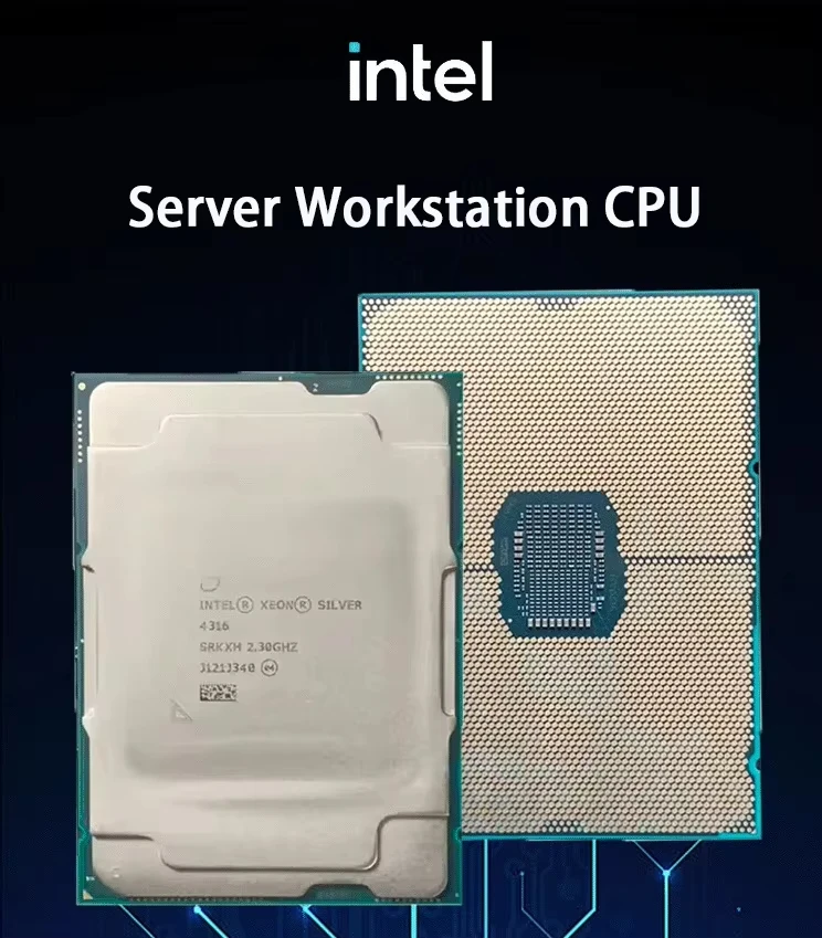 Processor CPU Xeon 4309Y/4310/4314/4316/5315Y/5317/5318Y/5320/6330 Suitable for Computer Server 2288H V6 5288 V6 supplier