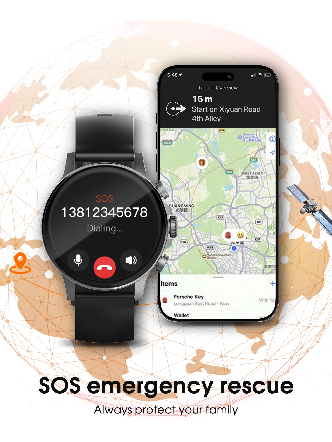 LDNIO SW01 AMOLED Smart Watch description image 5