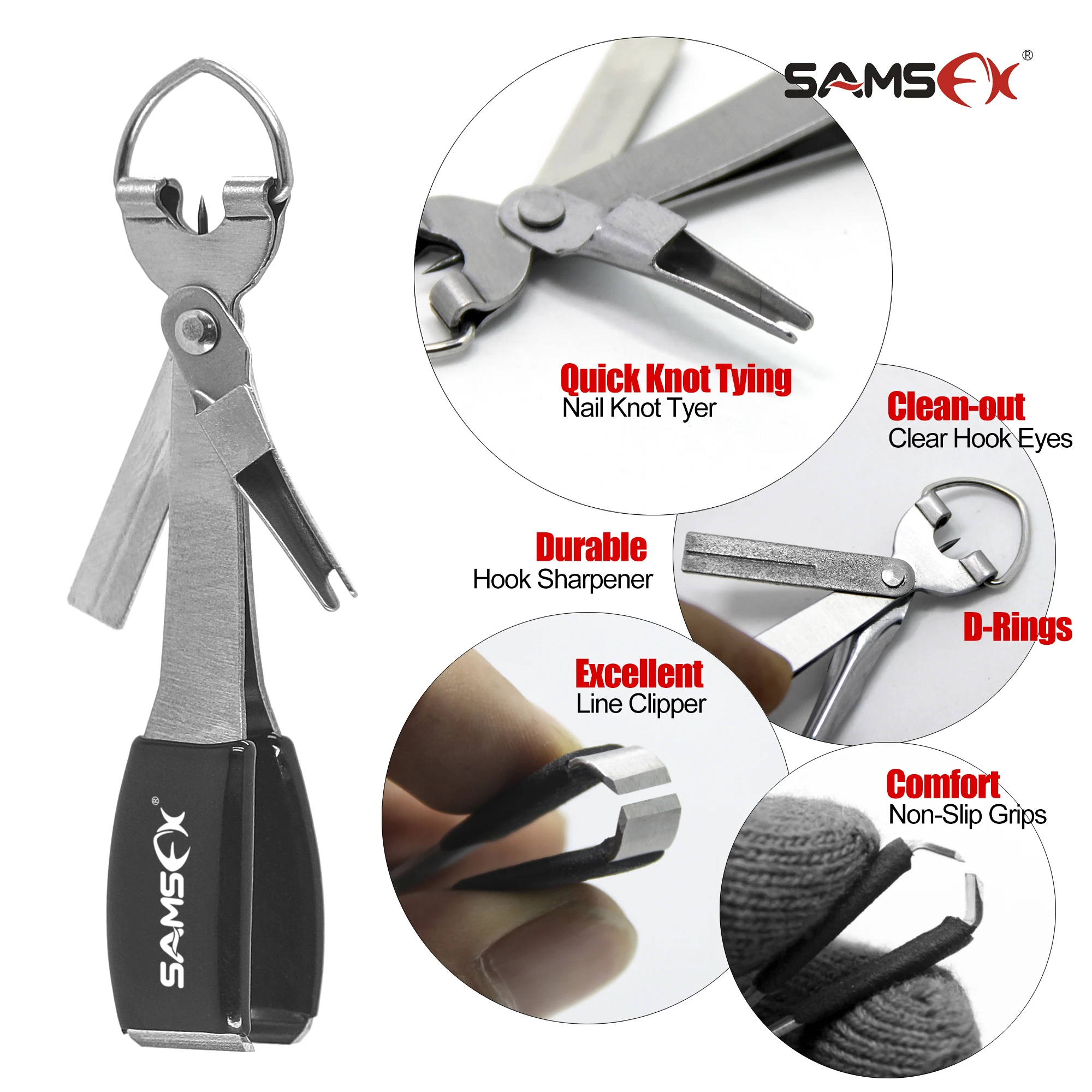 SAMSFX Fishing Quick Knot Tool Pro