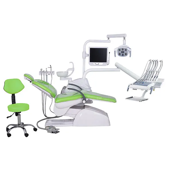 wholesale price  top mounted tray design hospital dental equipment new clinic customized dental chair package