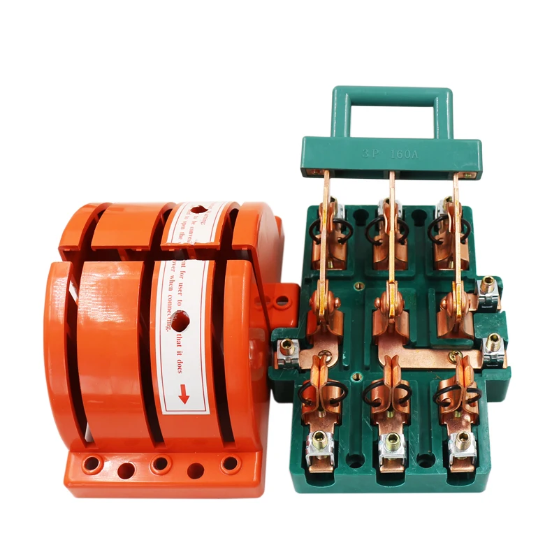 High Quality 3 Phase 160A Knife Switch Manual Changeover Switch