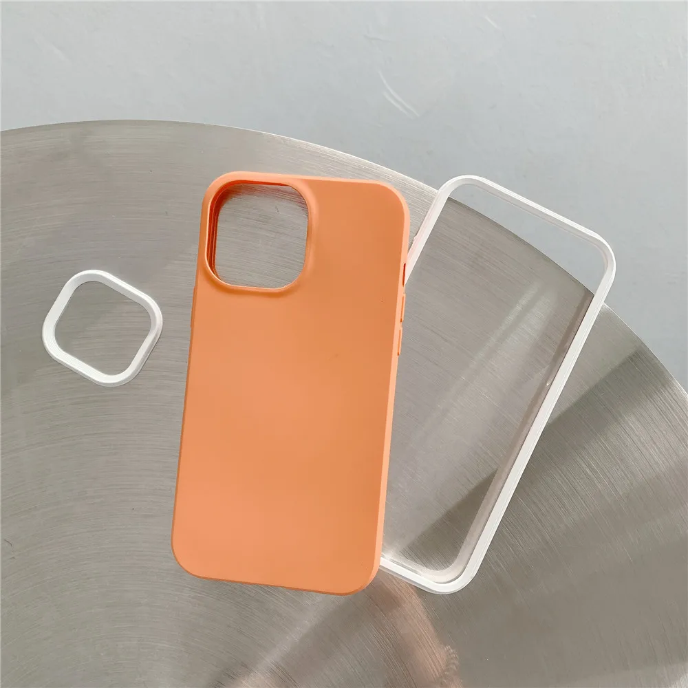 New Arrival 3 in 1 Mobile Phone Cover Case for iPhone 15 Shockproof Tpu Cover Slim Funda Matte Finish Phone Cases for iPhone 16