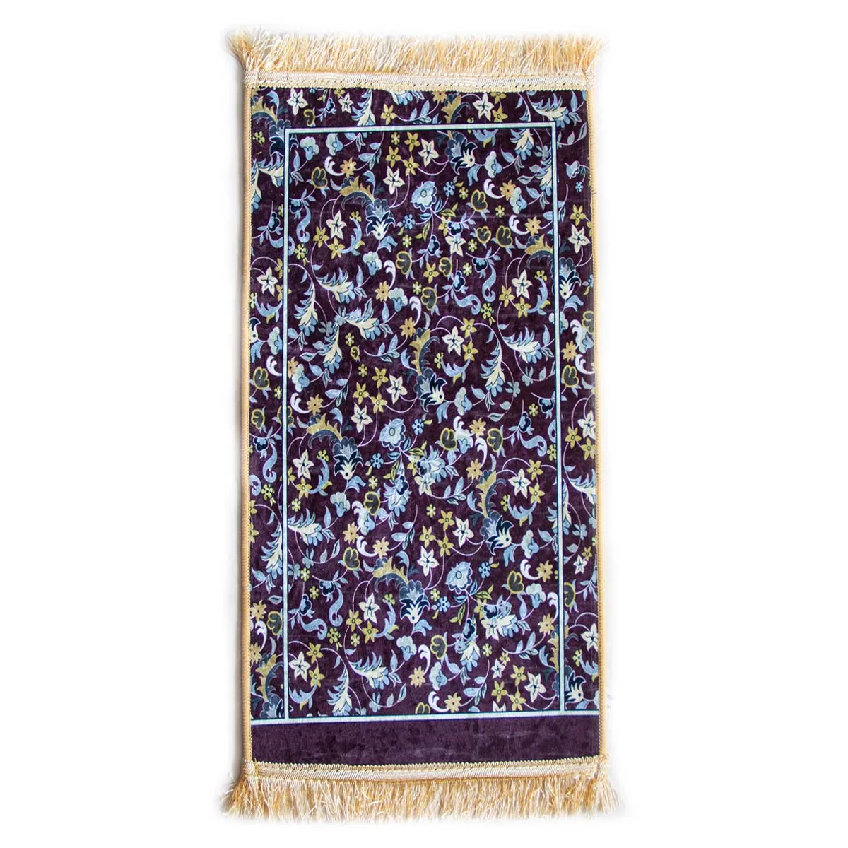 Premium Mini Smart Madinah Travel Prayer Rug Mat Thick Ramadan Rug Mat for Muslim Small Smart Mini Prayer Mat