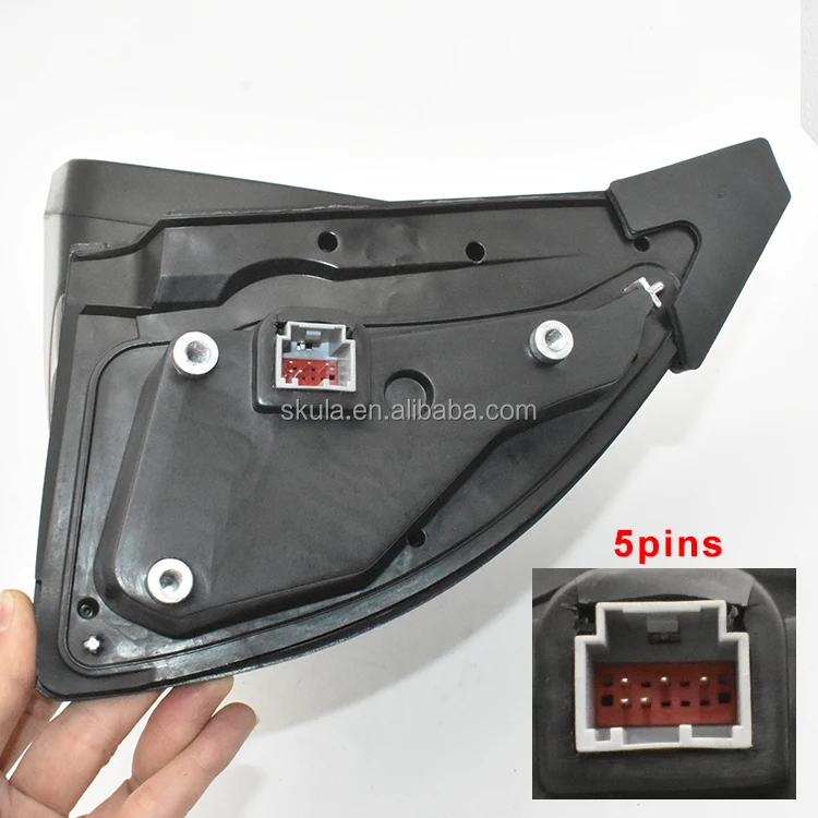 Wholesale Skula Auto Part Side Mirror Assembly 5Pins for FORD 
