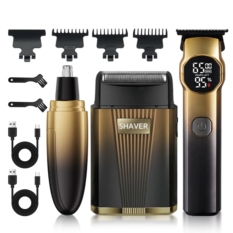 Wholesale Manufacturer's Compact 3-in-1 Electric Shaver Hair Clipper and Shaving Machine for Home RV and Hotel Use