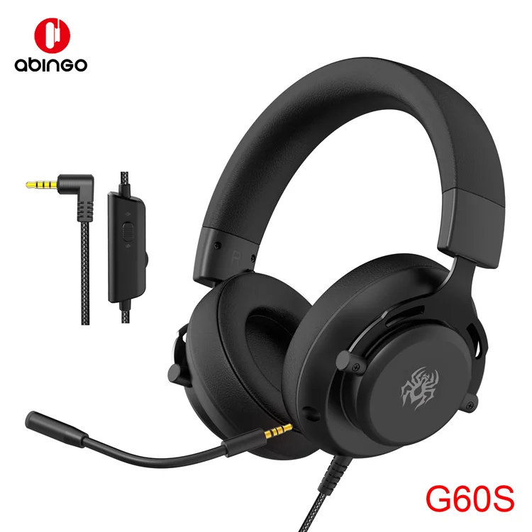 Wholesale Gaming Headset Headband Wired Stereo Headphones With Micrphone For PS4 PS5 XBOX ONE Mobile PC Abingo G60S m.alibaba.com