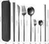 7 pcs Black