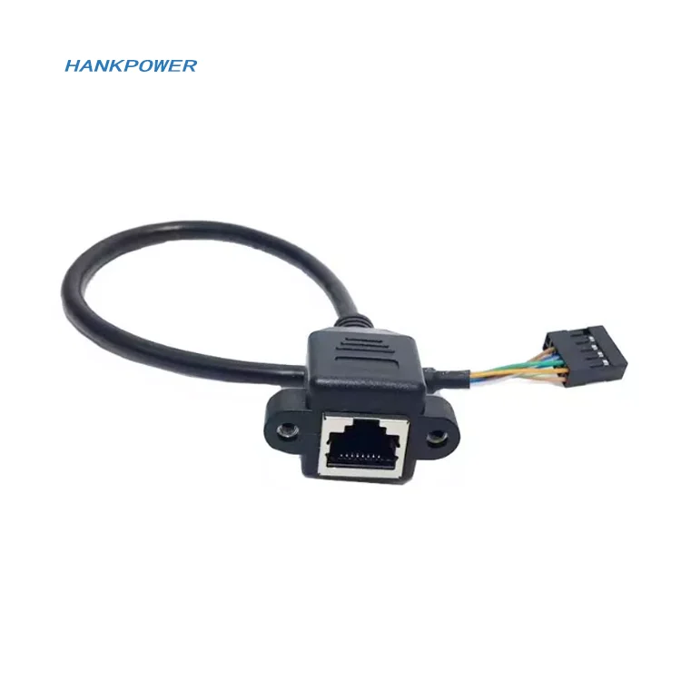 Cavo Di Rete 5 Metri LANMINGLEL Cavo Ethernet Cat5e Corto Da 90 Gradi Cat 5e LAN, Cavo Allungato RJ45 Maschio A Maschio, Cavo Di Rete Per Router Modem Smart TV PC Computer