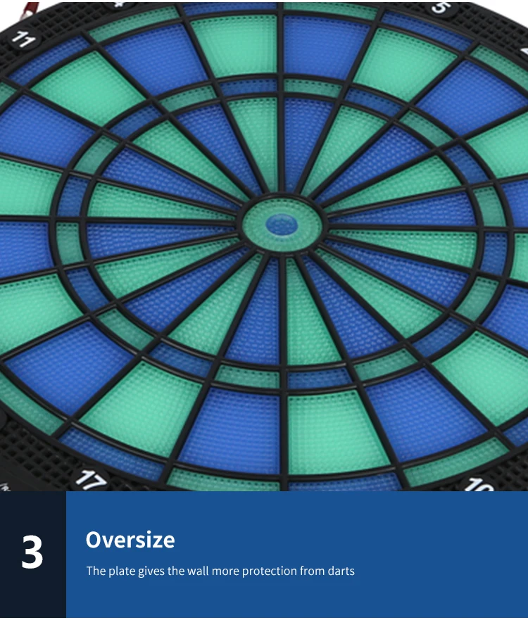 12 Inch Dart Board Electronic Automatic Scoring Dart Target