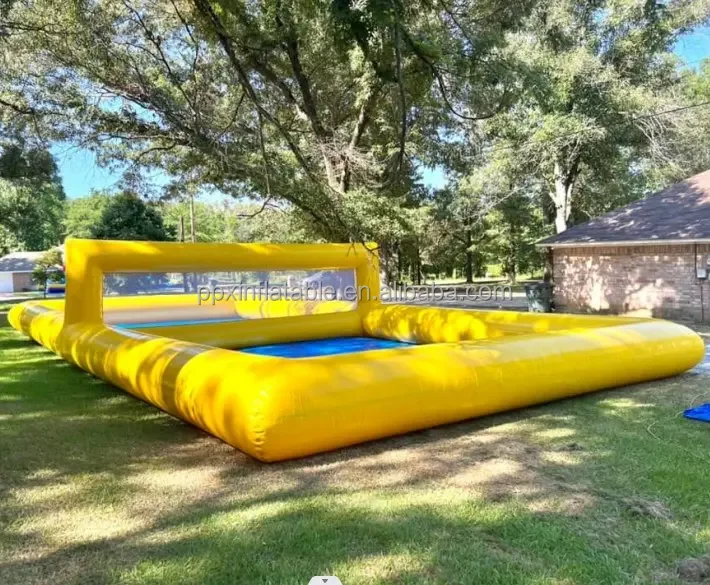 Large Beach Volleyball Field Water Polo Field Games Inflatable Beach