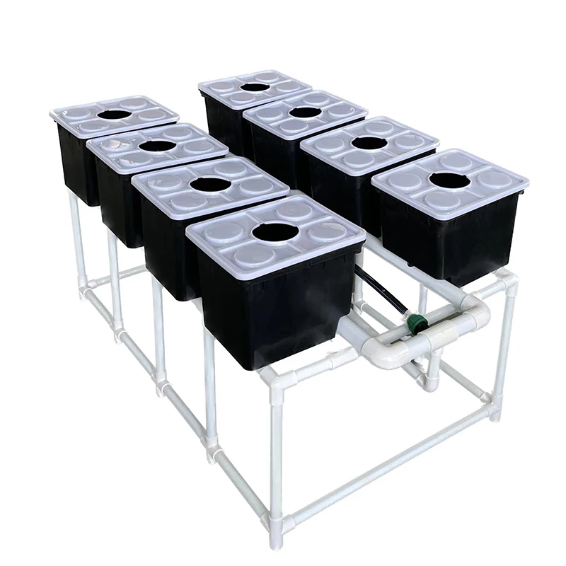 Skyplant 8 Buckets Recirculating Hydroponic System Dutch Bucket System