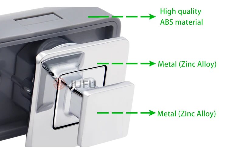 Rv Door Latch Square Push Button Lock Cupboard Door Knob Latch Lock For