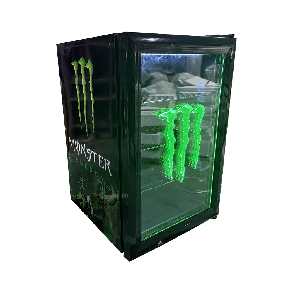 SC70 70L Monster/energy Drink 500ml Mini Fridge with LED Light