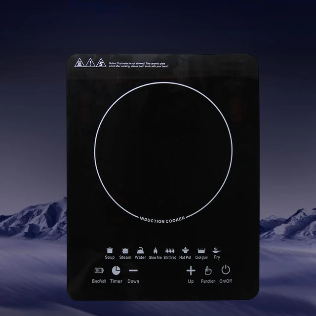 China produced touch induction cooker 2200w high power induction cooker