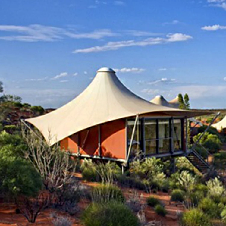 5x5 Meter Luxury Tents for Safari Glamping Durable Spacious
