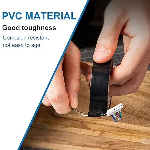 Custom PVC Tape Cheap Price Customized Waterproof Adhesive High Voltage Resistant PVC Electrical Insulating Tape