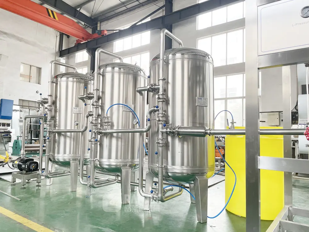 5000~6000 liters/ h RO water treatment system drinking water reverse osmosis system made in china