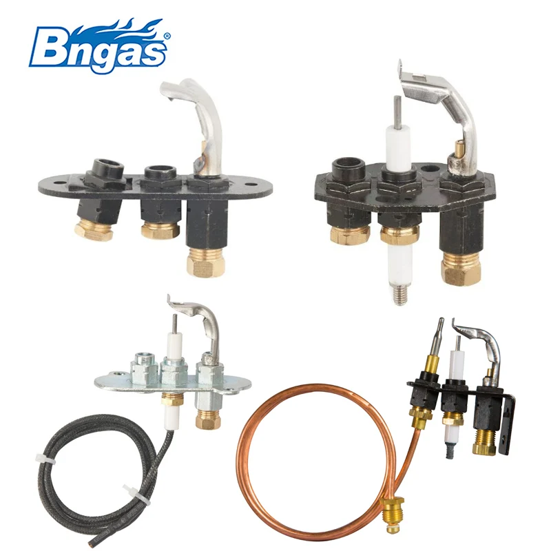 1 pz Mini bruciatore Bunsen a tubo singolo con accensione a gas per