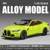 124 coche dorado guardará el tesoro m4-box-amarillo limón