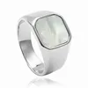 Vintage Silver White Stone (US)