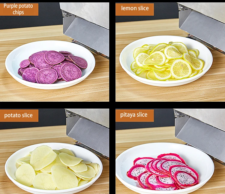 Fruit Slicer Vegetable Cutter Lemon And Potato Cutting machine