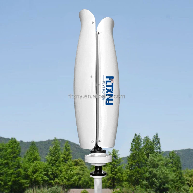 Popular Tulip Wind Turbine Vertical Type Home Use 600w 1000w 2000w 24v 48v Wind Generator Tulip Wind Turbine Eolienne Verticale
