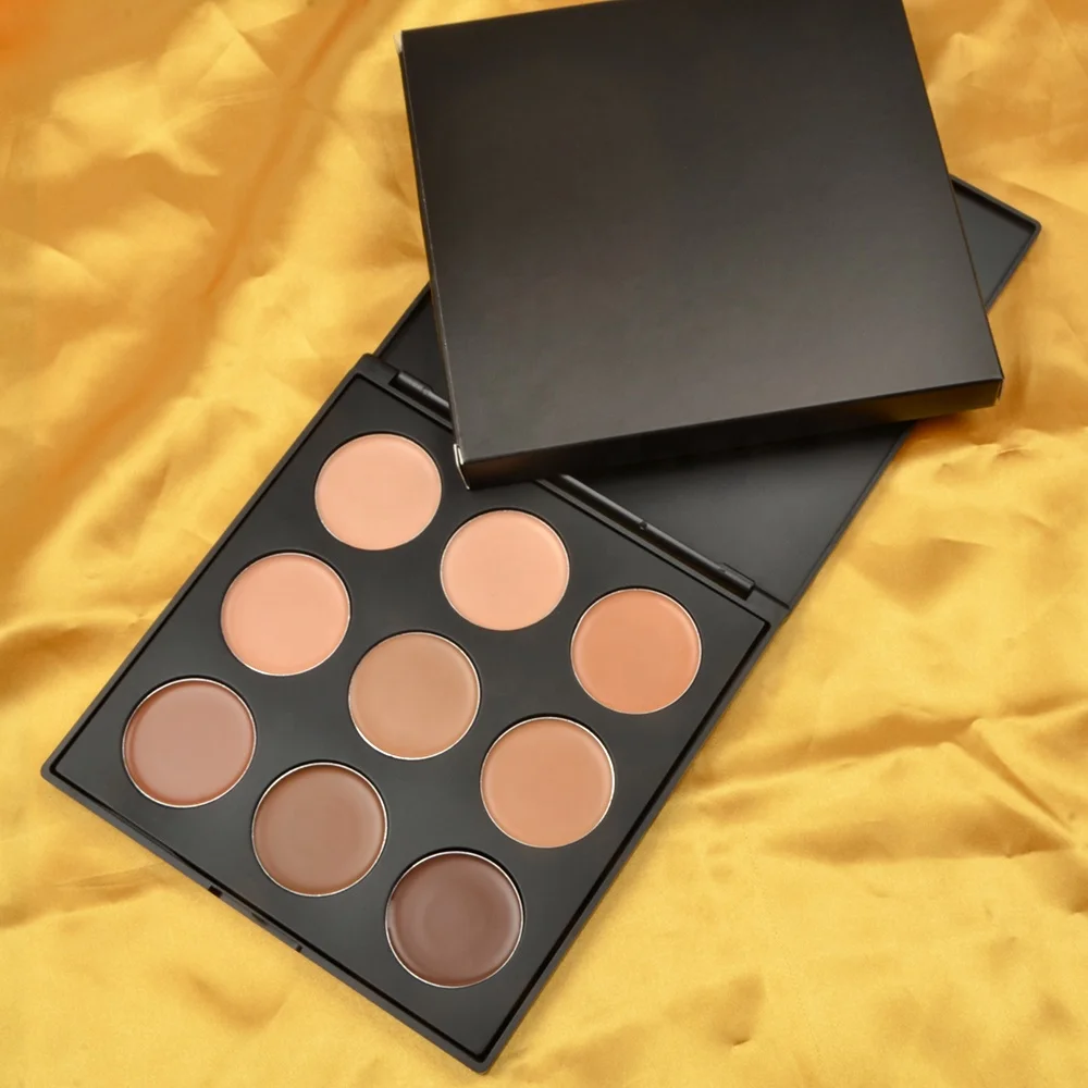 Популярный хайлайтер 9 цветов кремовый макияж Фирменная палитра контура