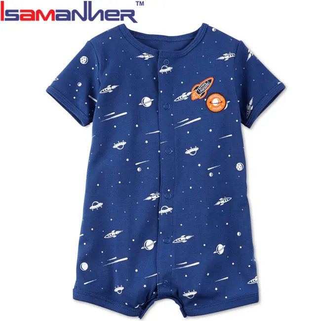 Вязаная Детская одежда, Детский комбинезон с принтом на заказ