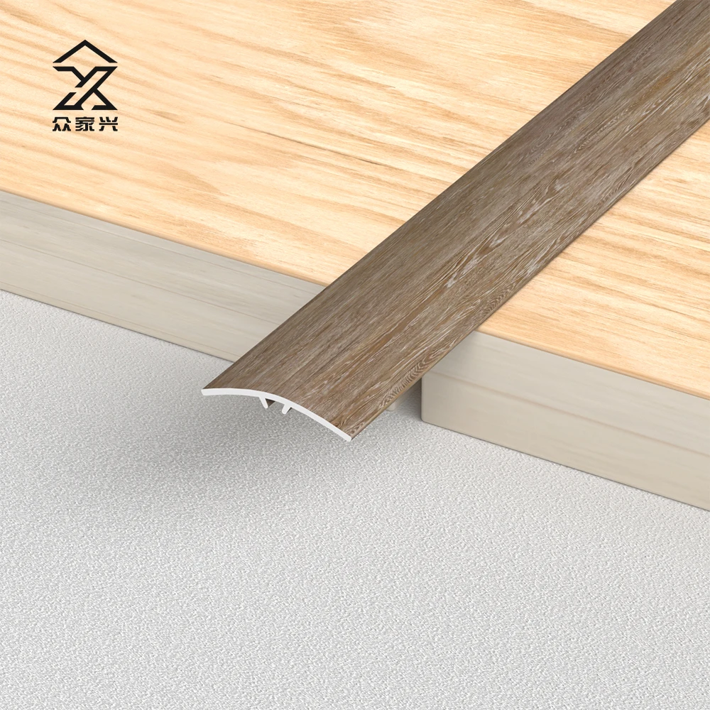 Extrusion Curved Floor Trim Transition Strip Edge Aluminum Alloy Floor Tile Trim details