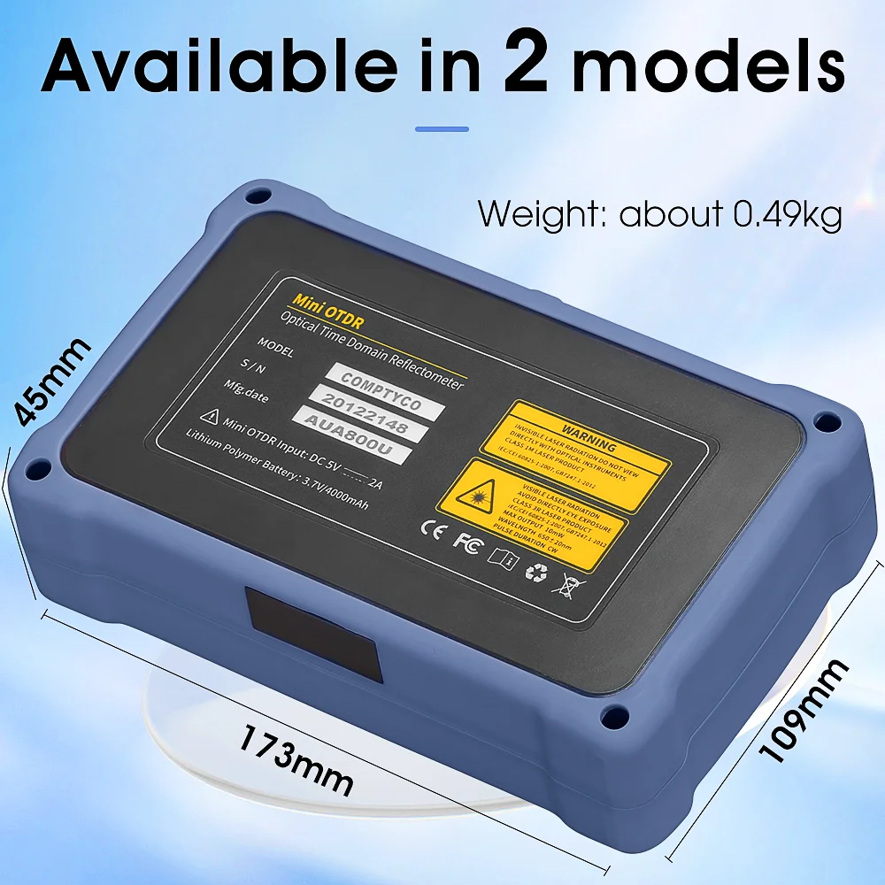 Multi Function Db Fiber Optic Reflectometer Touch Screen Vfl Ols