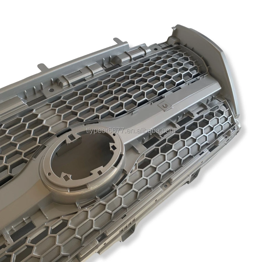 product tiypeor front bumper grille assembly black abs upper grille fits for toyota rav4 2009   2012 1pc-7