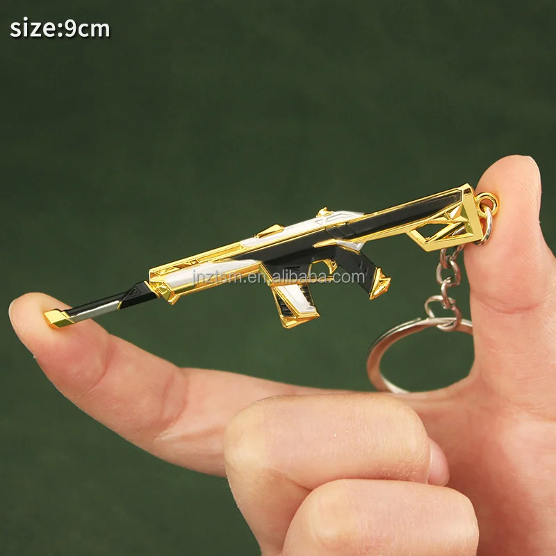 9cm Mini Metal Valorant Keychain Valorant Knife Keychains Mini Valorant