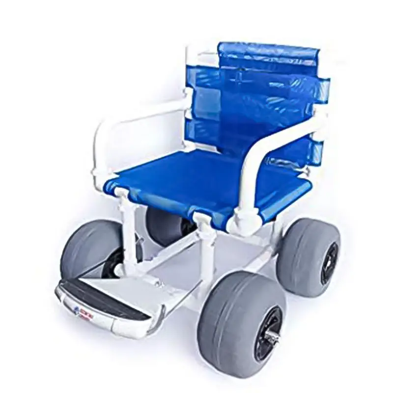 Professional Commode beach Wheelchair With Wheels Old Man Toilet Chair Bathroom outdoor wheelchair for beach - BZ-beach-01 factory