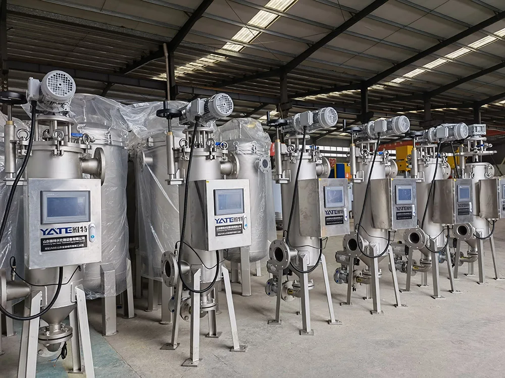 Stainless Steel 304/316 Automatic Self Cleaning Filter with 1.6Mpa Working Pressure and 20-500 μm Filtration Precision for Viscous Liquids